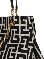 logo-plaque tote bag