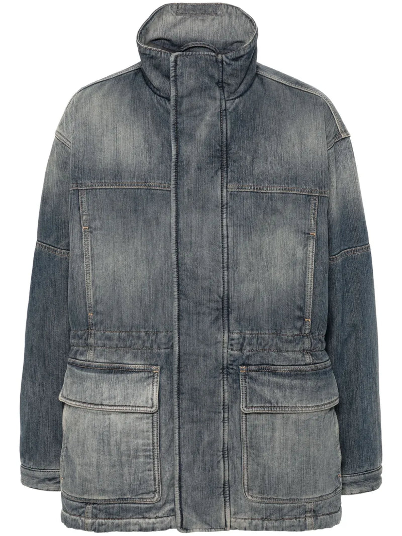 distressed jacket