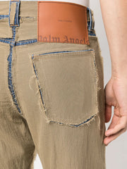 ripstop straight-leg trousers