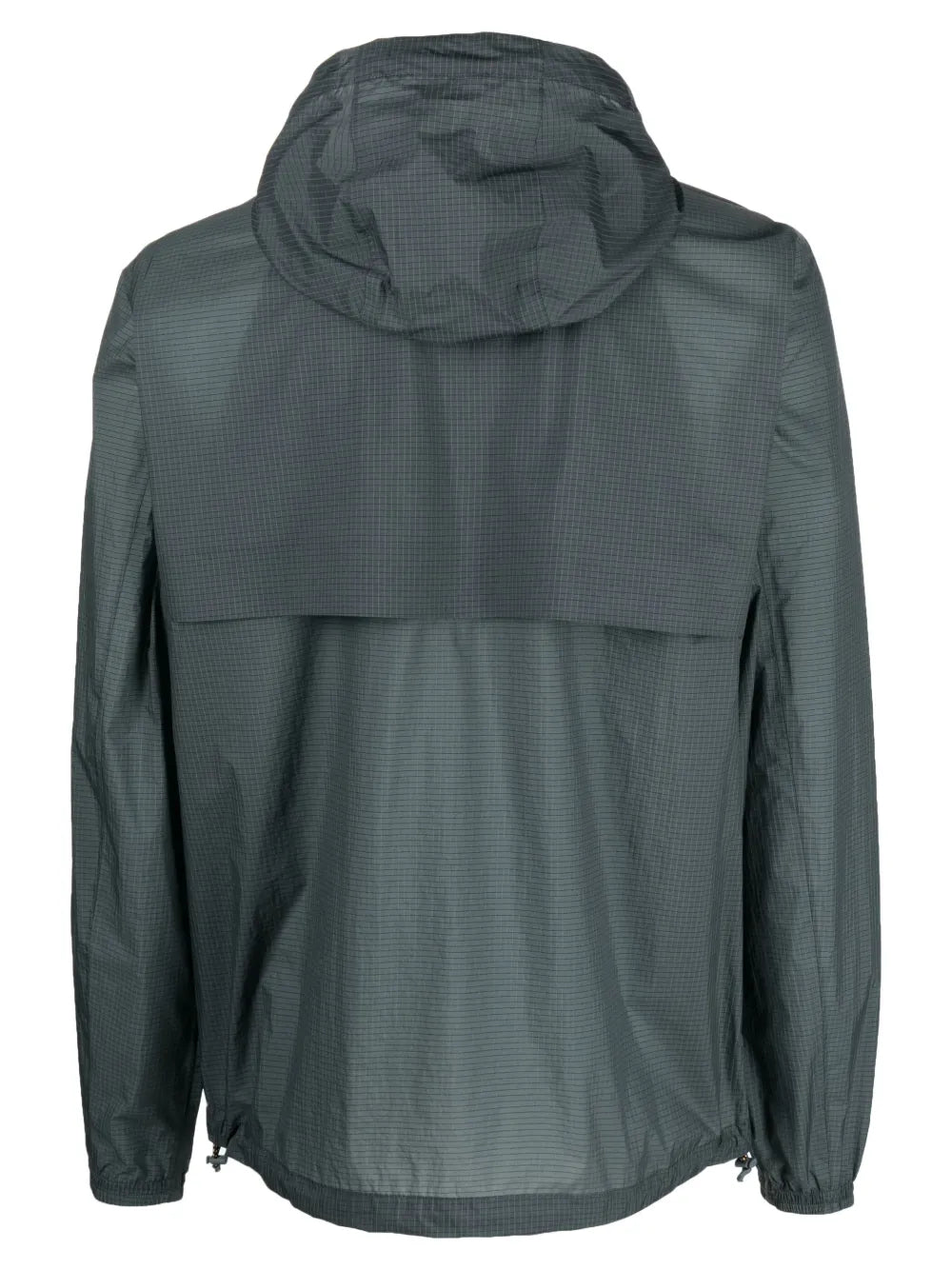 logo-patch hooded jacket