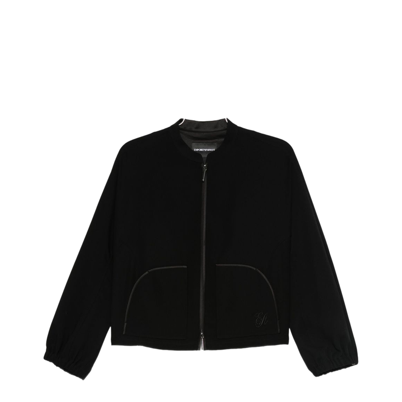 Technical Cady Blouson with Logo Embroidery