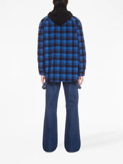 checked flannel shirt