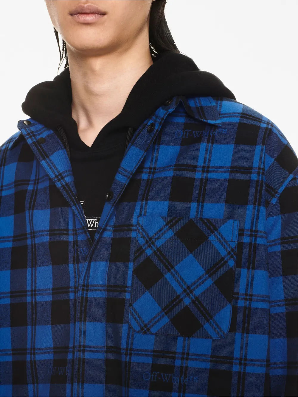 checked flannel shirt