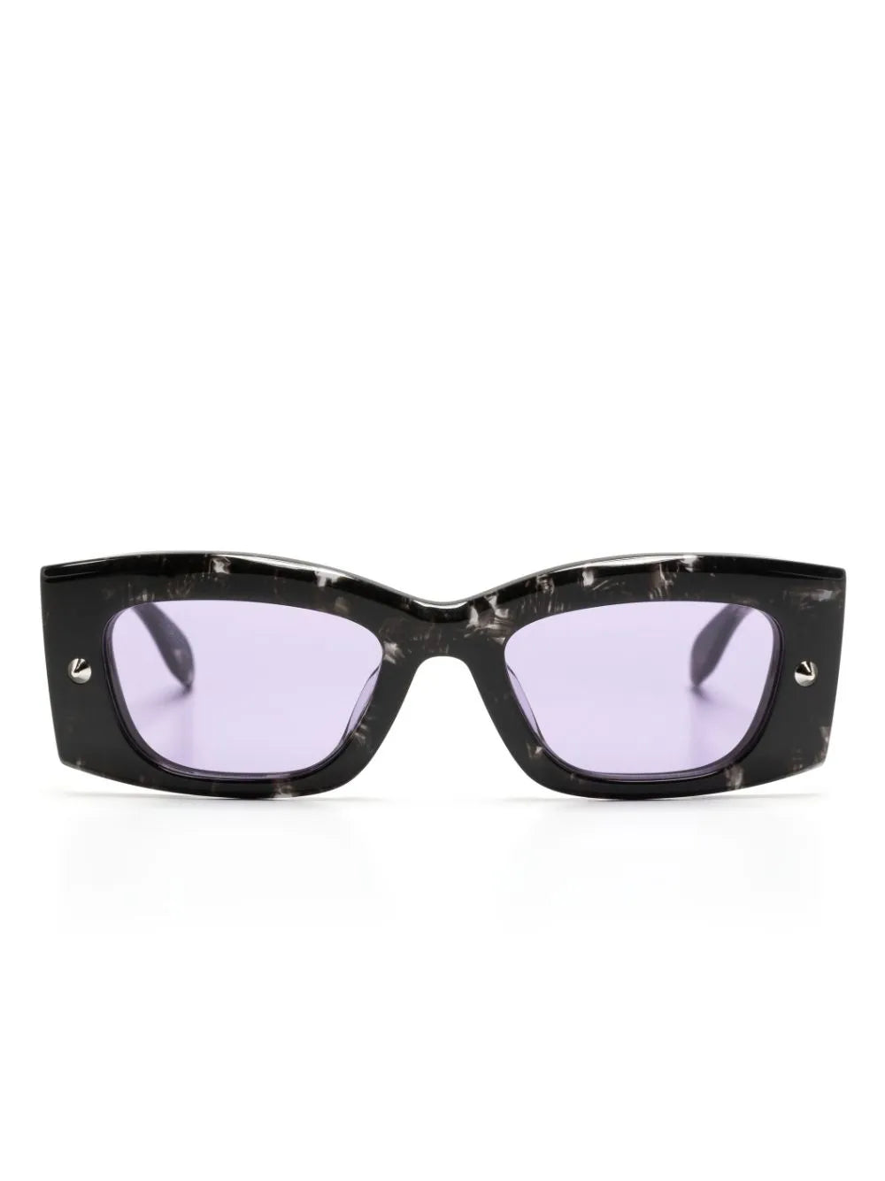 Spike Studs rectangular-frame sunglasses