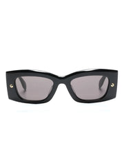 Spike Studs rectangle-frame sunglasses