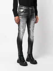 mid-rise skinny jeans