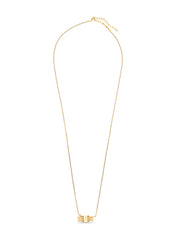Vera bow-pendant necklace