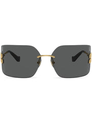 Runway frameless sunglasses