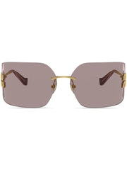 Runway frameless sunglasses
