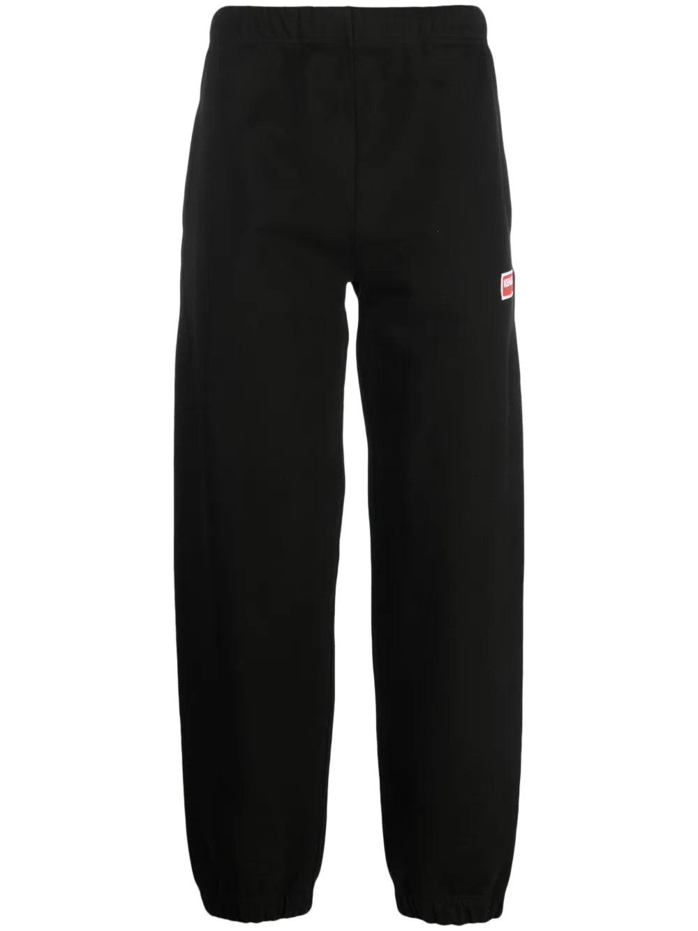 logo-embroidered tapered track pants