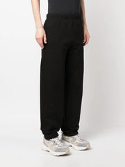 logo-embroidered tapered track pants