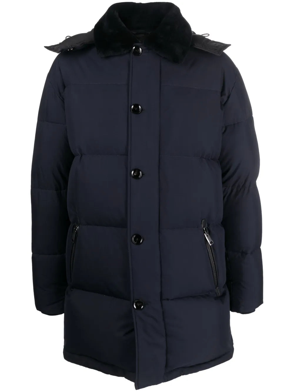 padded down coat