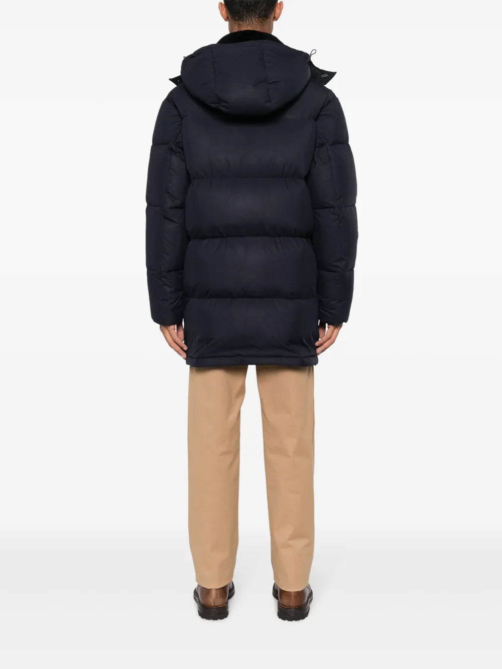 padded down coat