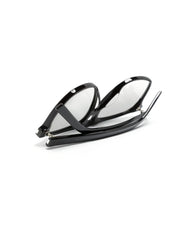 oversized pilot-frame sunglasses