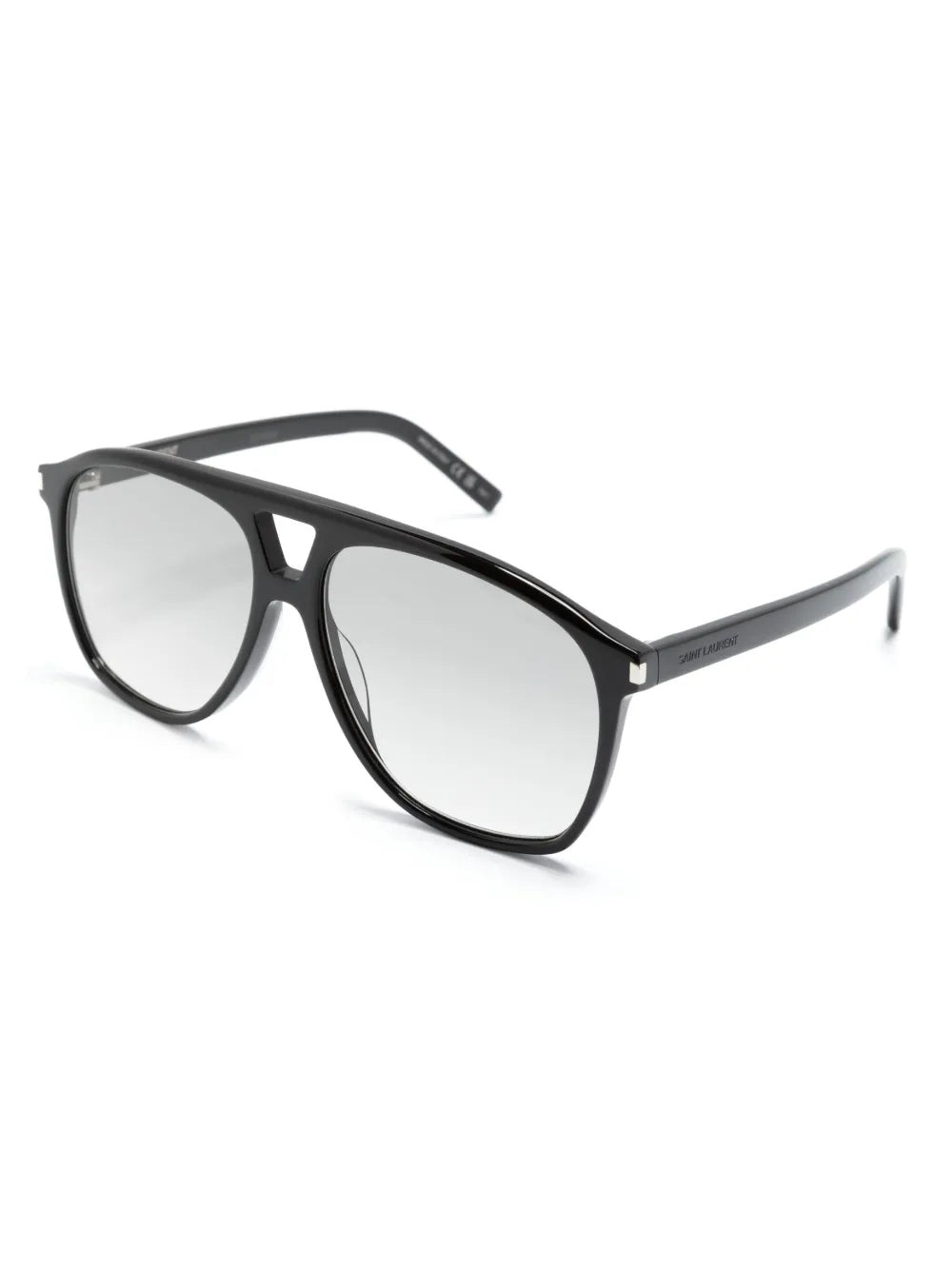 oversized pilot-frame sunglasses