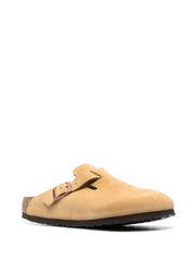 Boston buckled suede sandals