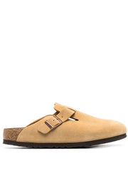 Boston buckled suede sandals