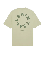 ALL SAINTS TIERRA SS CREW HERB GREEN