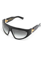 oversize-frame acetate sunglasses