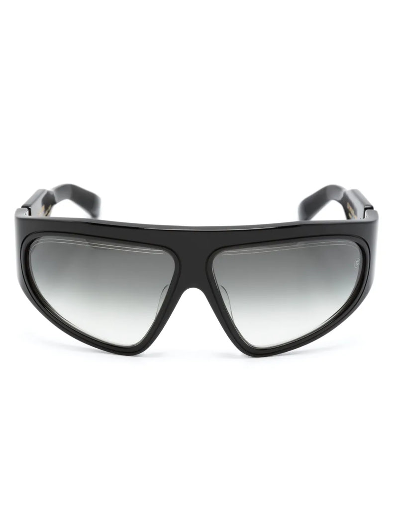 oversize-frame acetate sunglasses