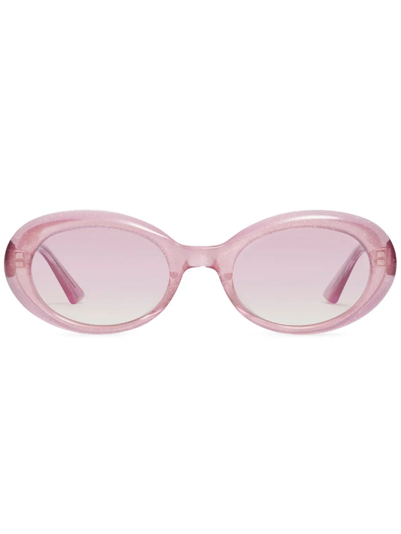 La Mode PC6 logo-plaque sunglasses