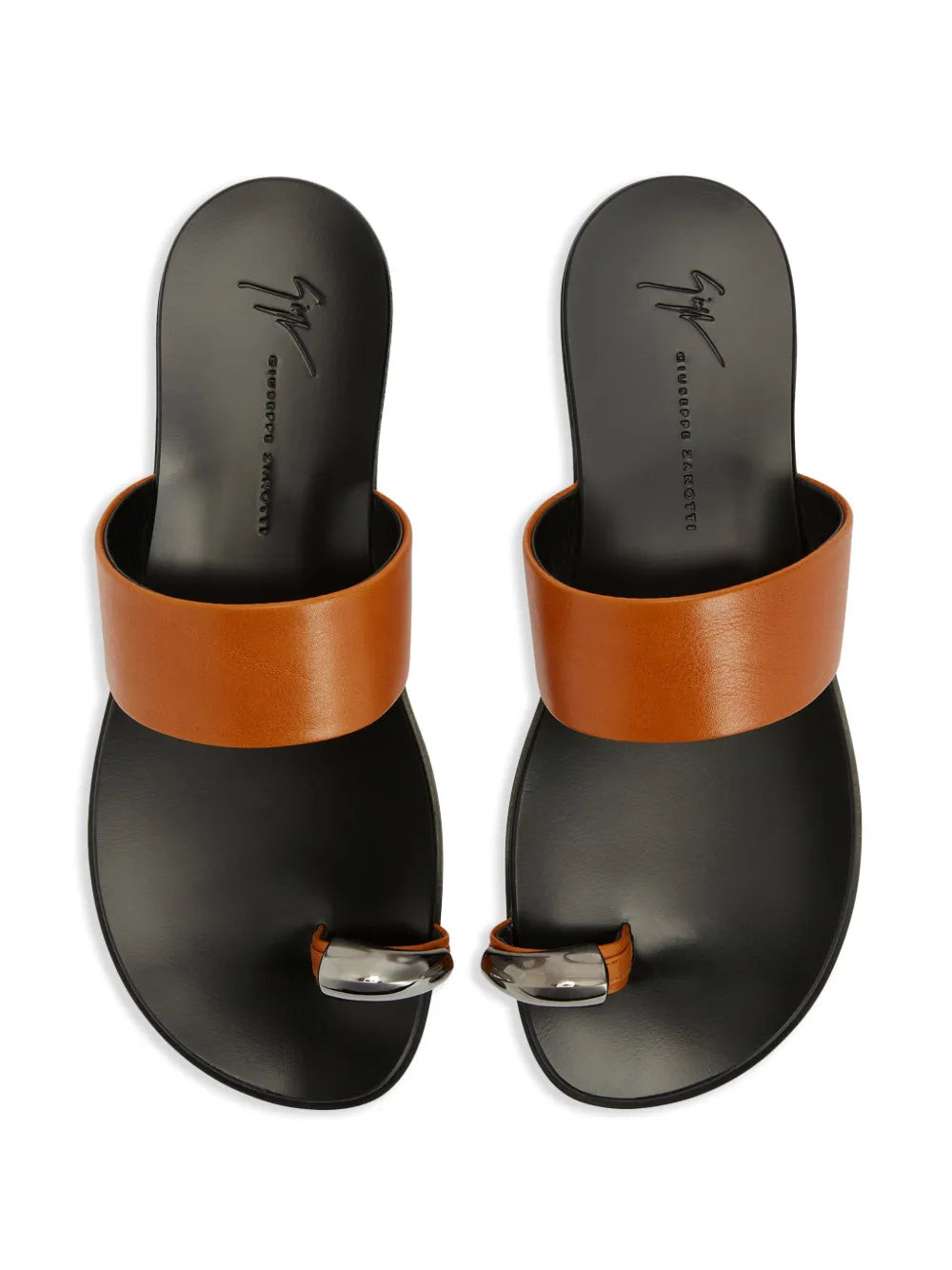 Norbert leather toe-loop sandals