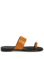 Norbert leather toe-loop sandals