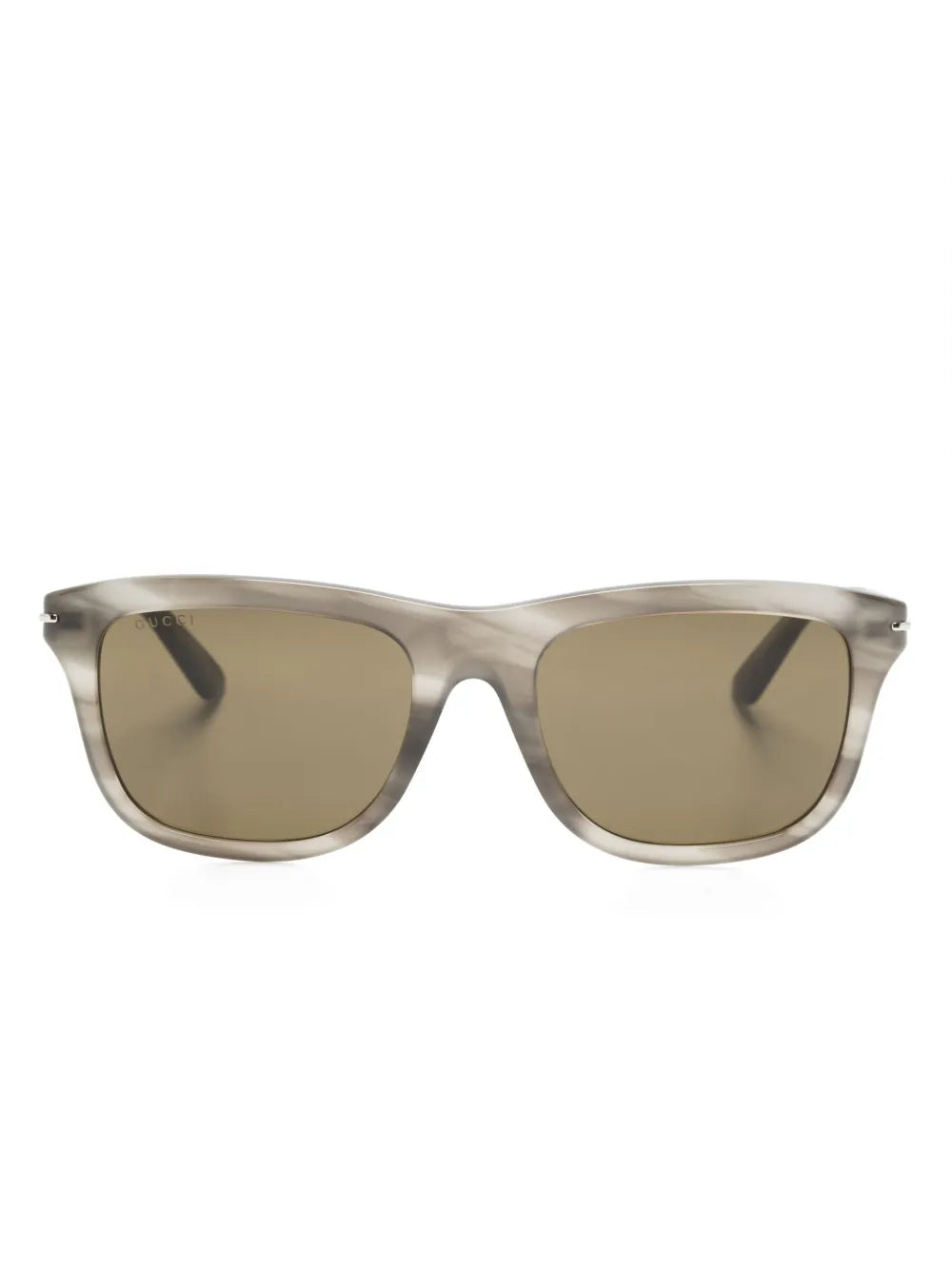 tinted-lenses square-frame sunglasses