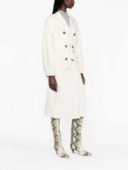 belted double-breasted coat