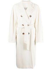 belted double-breasted coat