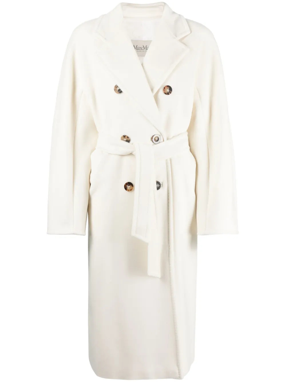 belted double-breasted coat