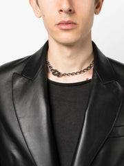 chain-link necklace