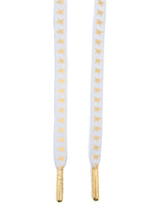 star-print shoe laces