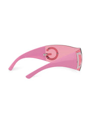 Re-Edition shield logo sunglasses