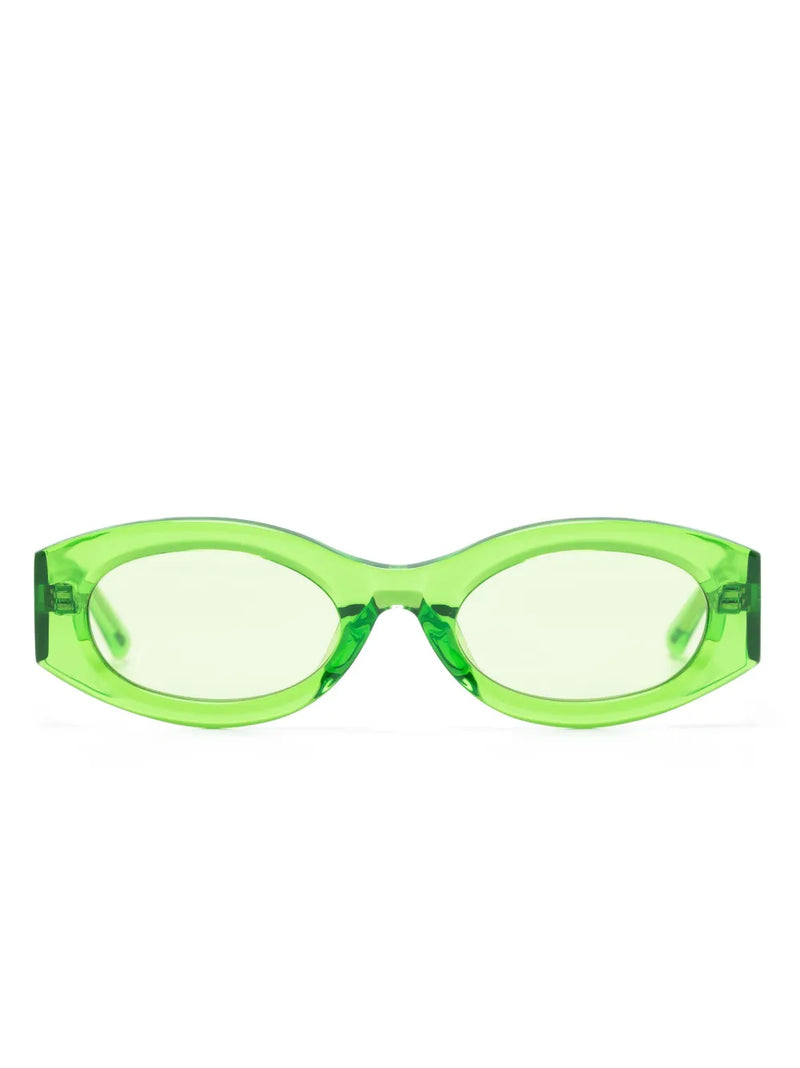 Berta oval sunglasses