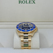 Rolex | Submariner | 126618LB | Yellow gold | 41 x 40 mm | Yellow gold | Blue | Automatic