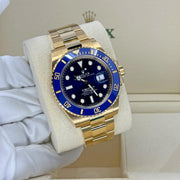 Rolex | Submariner | 126618LB | Yellow gold | 41 x 40 mm | Yellow gold | Blue | Automatic