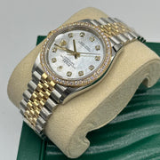 Rolex | Datejust | 126283RBR | Gold/Steel | 36 mm | Gold/Steel | Mother of pearl | Automatic