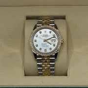 Rolex | Datejust | 126283RBR | Gold/Steel | 36 mm | Gold/Steel | Mother of pearl | Automatic