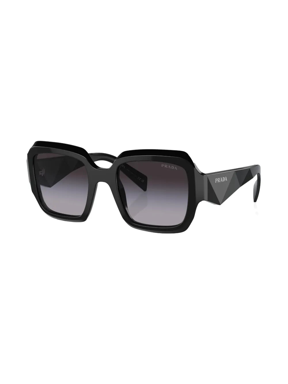 logo-print oversize-frame sunglasses