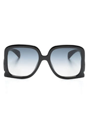 Interlocking-G oversize-frame sunglasses