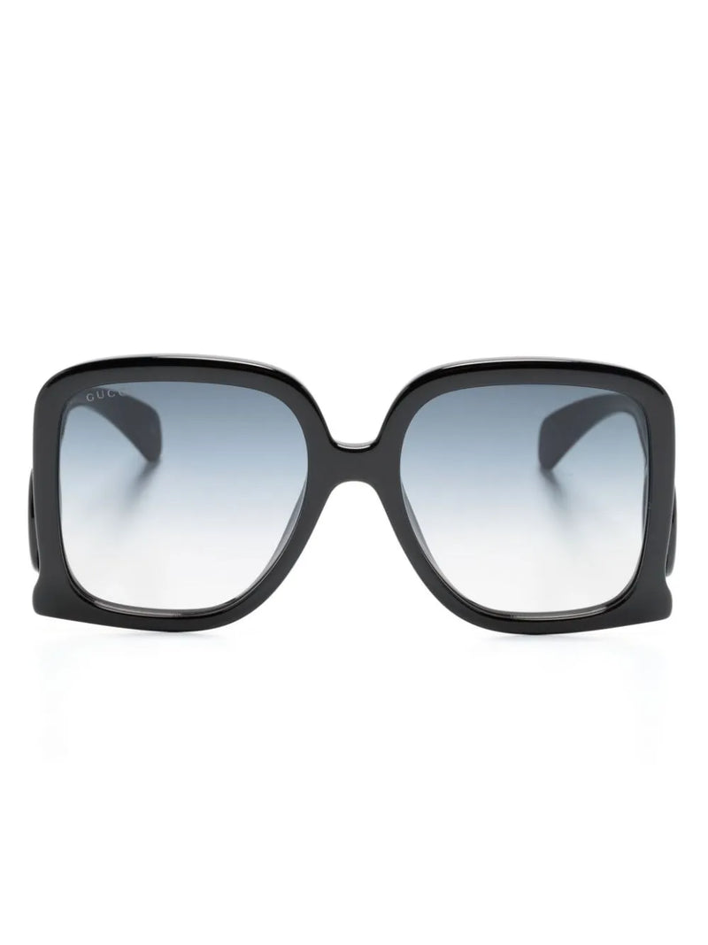 Interlocking-G oversize-frame sunglasses