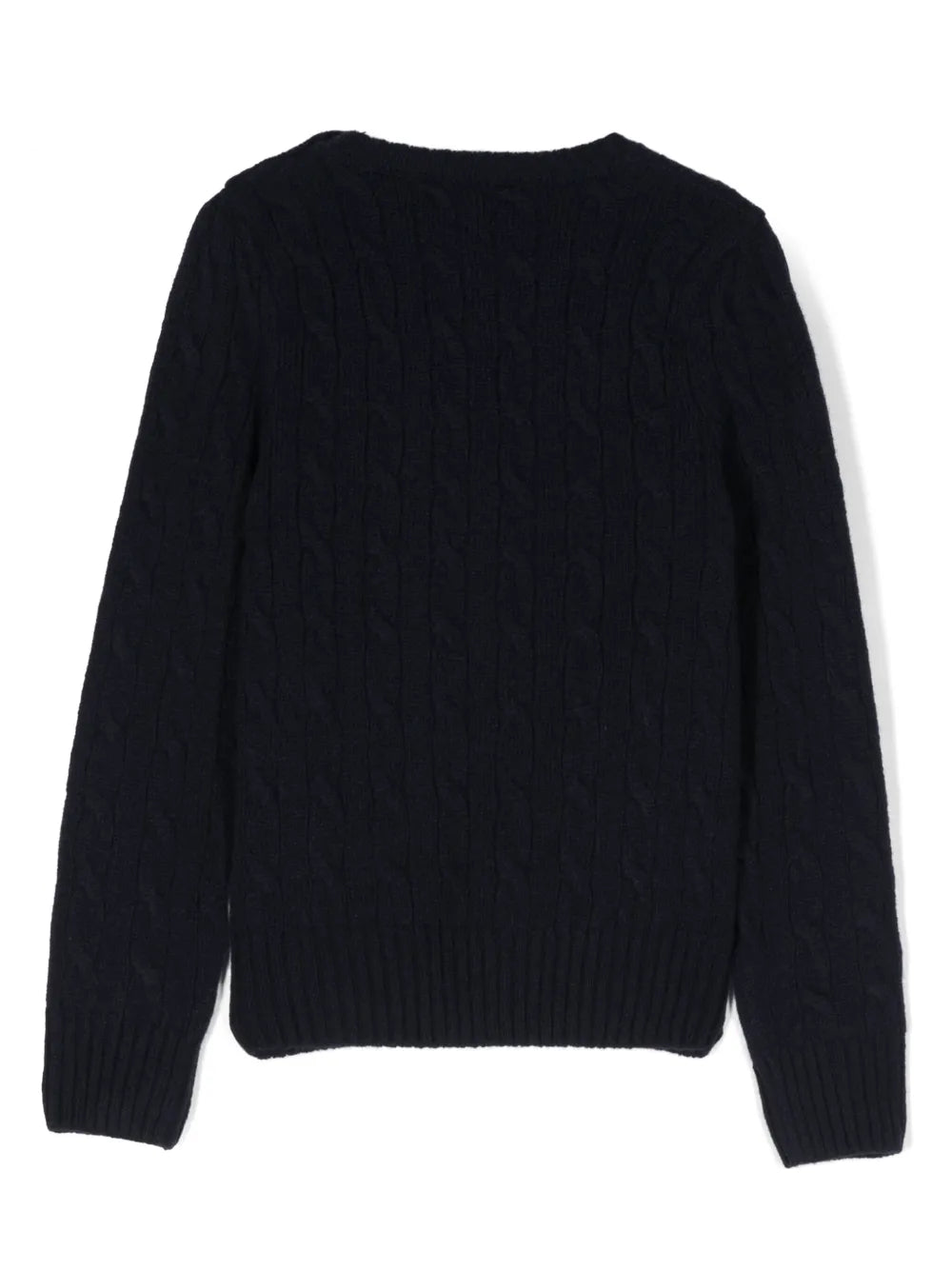 Polo Pony cable-knit jumper