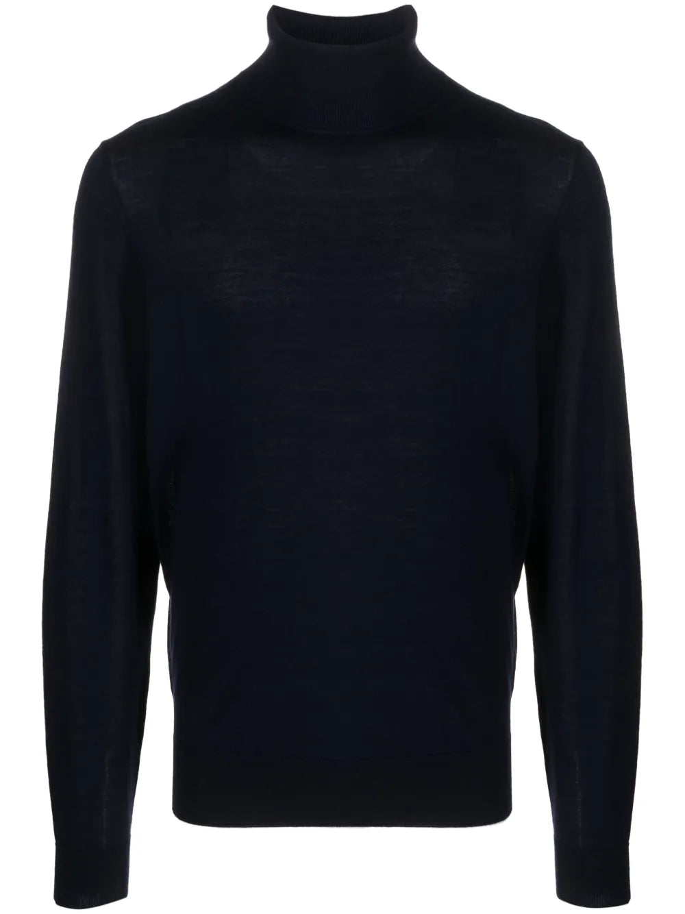 roll-neck wool jumper