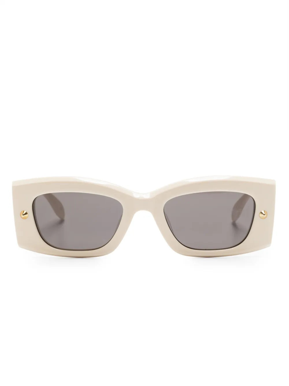Spike Studs rectangle-frame glasses