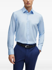 button-up cotton shirt