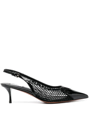 55mm Le Coeur slingback leather pumps