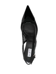 55mm Le Coeur slingback leather pumps