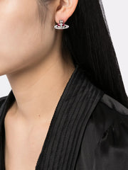 New Diamante Heart stud earrings