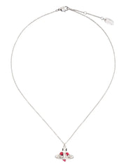 New Diamante Heart pendant necklace